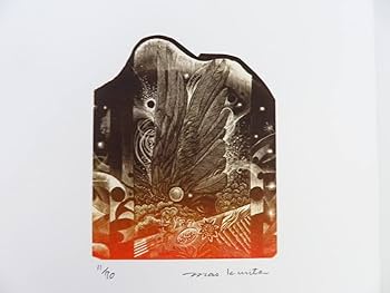 Amazon.co.jp: 完品 栗田政裕木口木版画4枚入 和田平司詩『詩